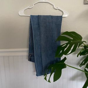 Two Tone Color Jeans